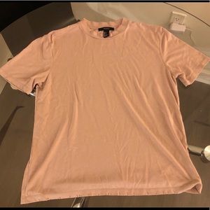 Distressed Nude Forever 21 Tee